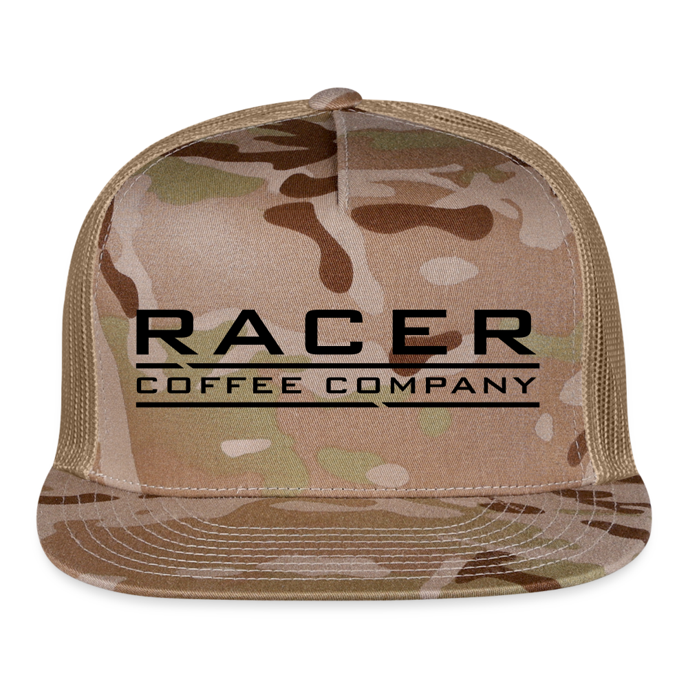 RACER Camo Line Trucker Caps - MultiCam\tan