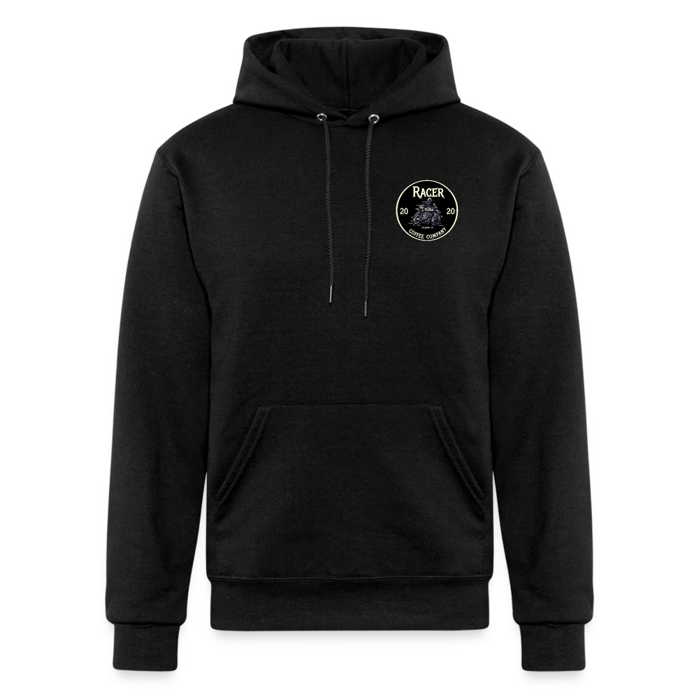 Smooth is Fast - Champion Unisex Powerblend Hoodie - black