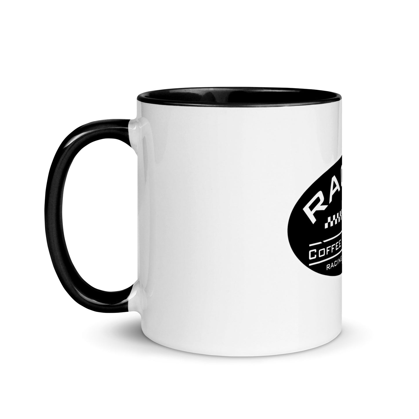 Racer Badge - Two Tone Mug