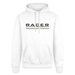 "The Racer" - Champion Powerblend Hoodie - white
