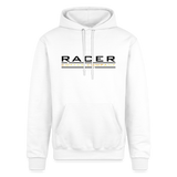 "The Racer" - Champion Powerblend Hoodie - white