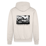 "The Racer" - Champion Powerblend Hoodie - Sand