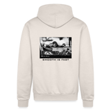 "The Racer" - Champion Powerblend Hoodie - Sand
