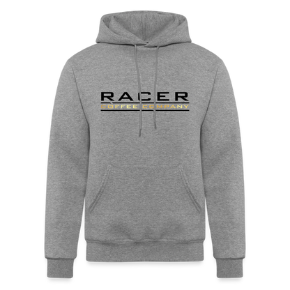 "The Racer" - Champion Powerblend Hoodie - heather gray