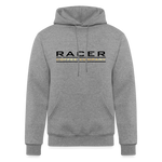 "The Racer" - Champion Powerblend Hoodie - heather gray