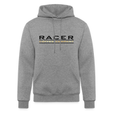 "The Racer" - Champion Powerblend Hoodie - heather gray