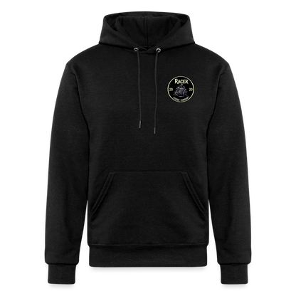 Smooth is Fast - Champion Unisex Powerblend Hoodie - black