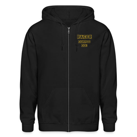 Vintage Black Cafe Racer Hoodie - black