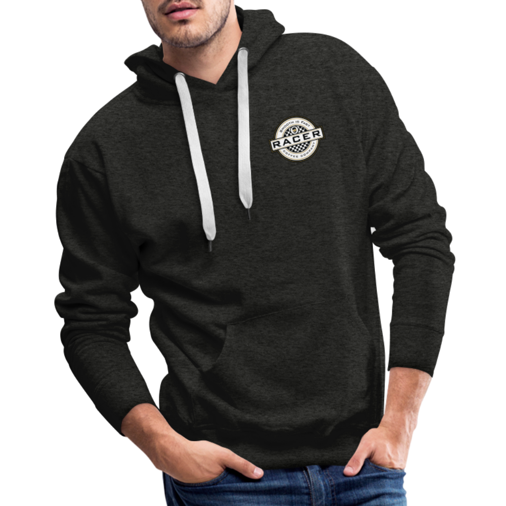 Men’s Premium Racer Hoodie - charcoal grey