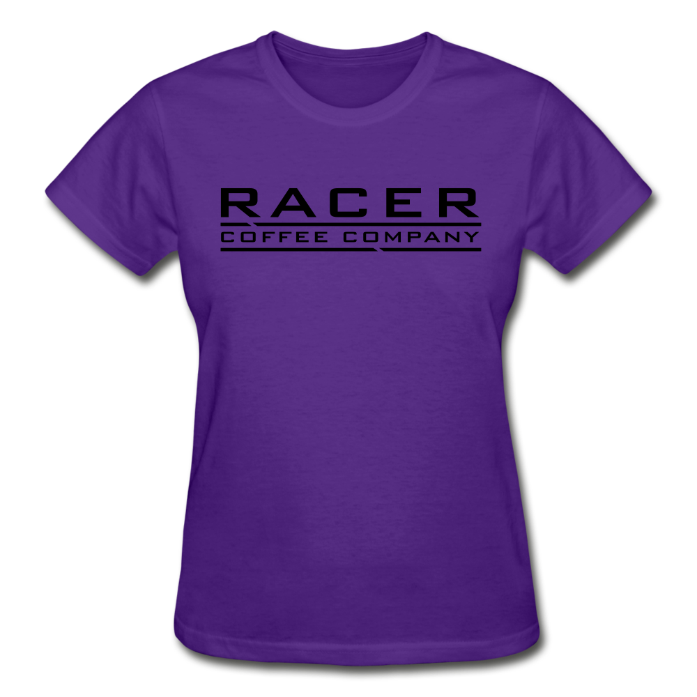 Racer Coffee Ladies T-Shirt - purple