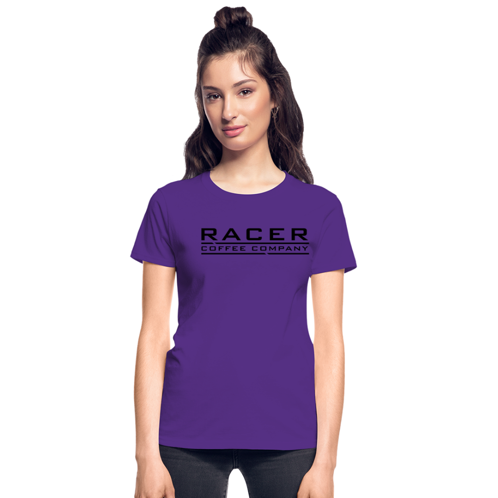 Racer Coffee Ladies T-Shirt - purple