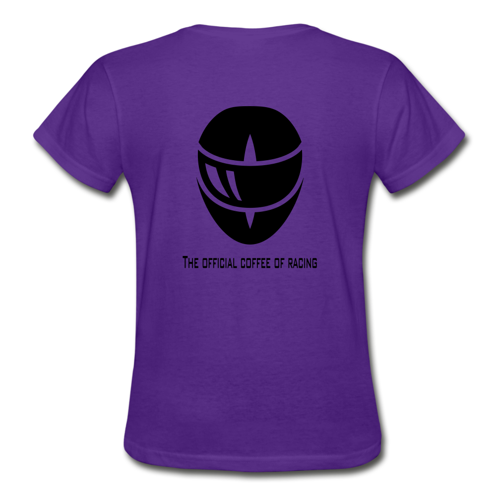 Racer Coffee Ladies T-Shirt - purple