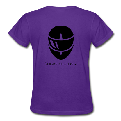 Racer Coffee Ladies T-Shirt - purple