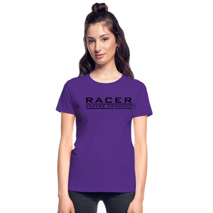 Racer Coffee Ladies T-Shirt - purple