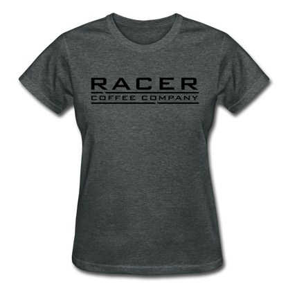 Racer Coffee Ladies T-Shirt - deep heather