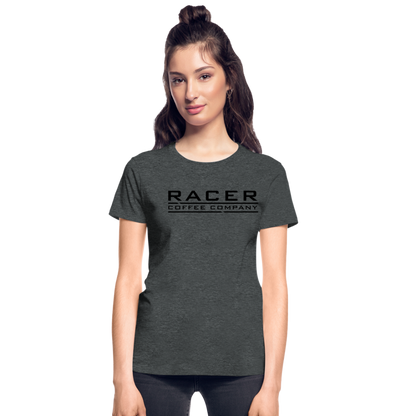 Racer Coffee Ladies T-Shirt - deep heather