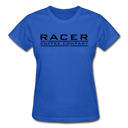 Racer Coffee Ladies T-Shirt - royal blue