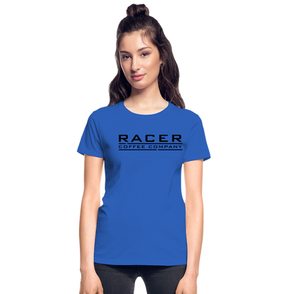 Racer Coffee Ladies T-Shirt - royal blue