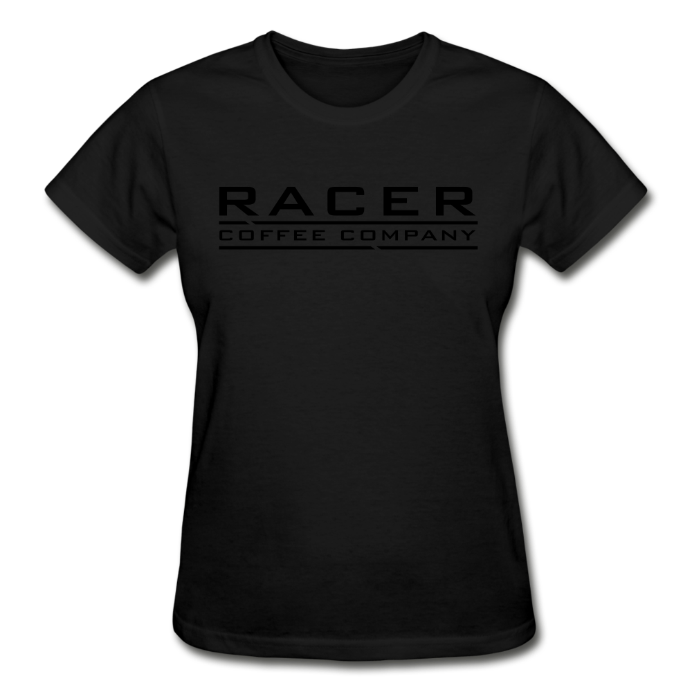 Racer Coffee Ladies T-Shirt - black