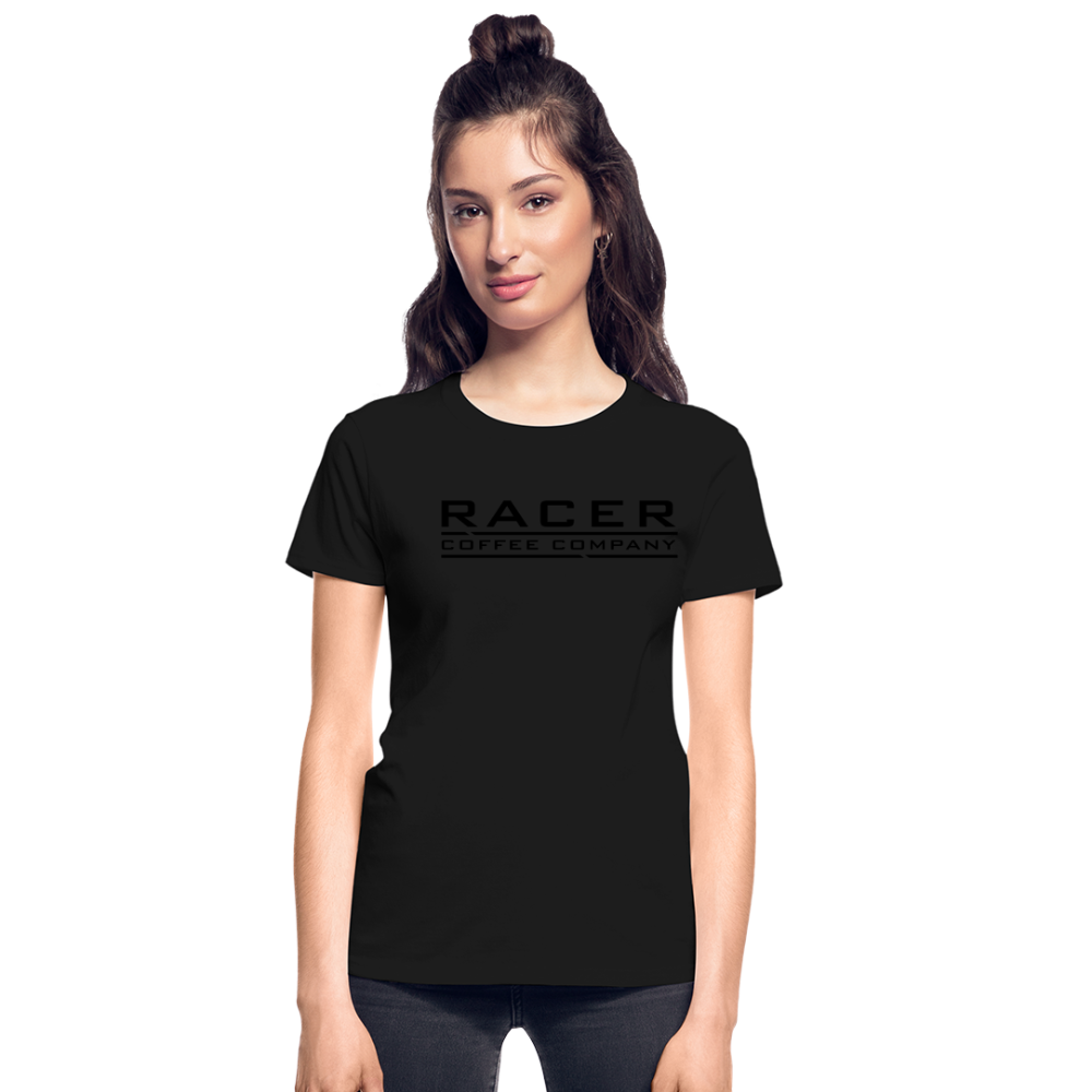 Racer Coffee Ladies T-Shirt - black