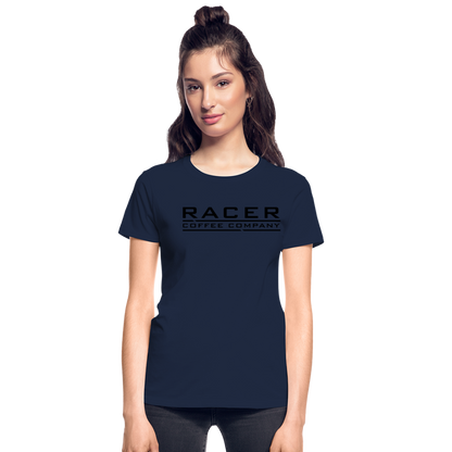 Racer Coffee Ladies T-Shirt - navy