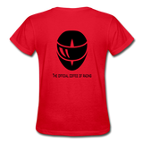 Racer Coffee Ladies T-Shirt - red