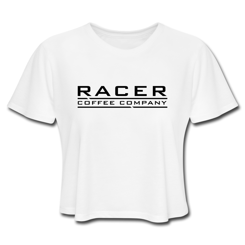 Women's Cropped T-Shirt - white