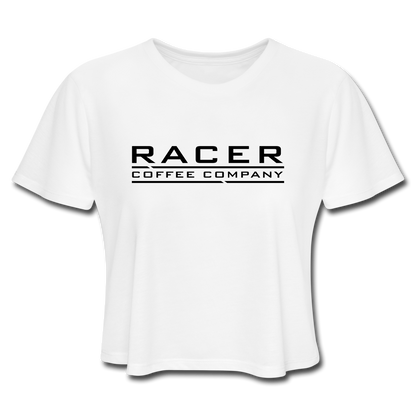 Women's Cropped T-Shirt - white