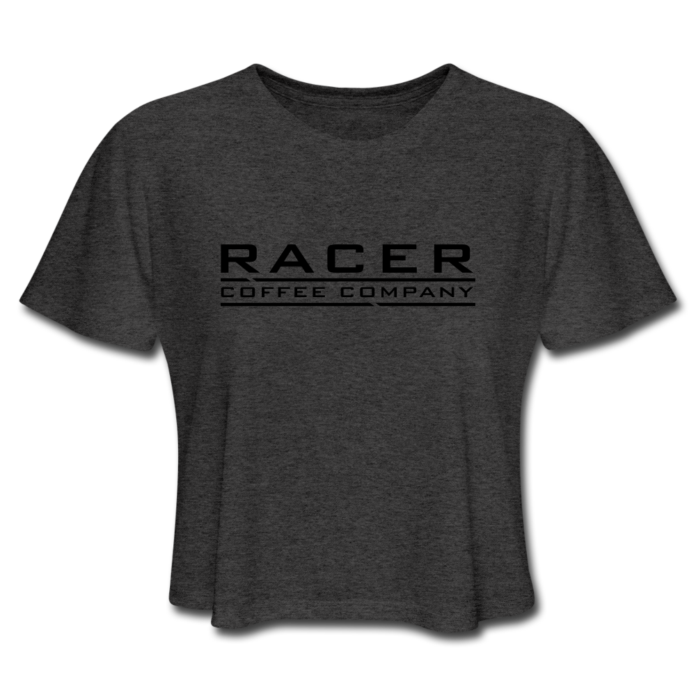 Women's Cropped T-Shirt - deep heather