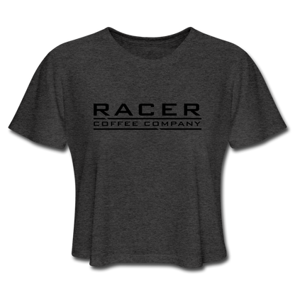Women's Cropped T-Shirt - deep heather