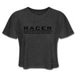 Women's Cropped T-Shirt - deep heather