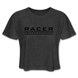 Women's Cropped T-Shirt - deep heather