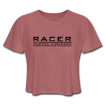 Women's Cropped T-Shirt - mauve