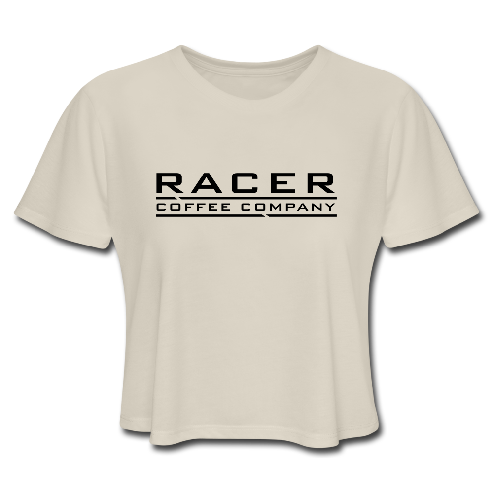 Women's Cropped T-Shirt - dust
