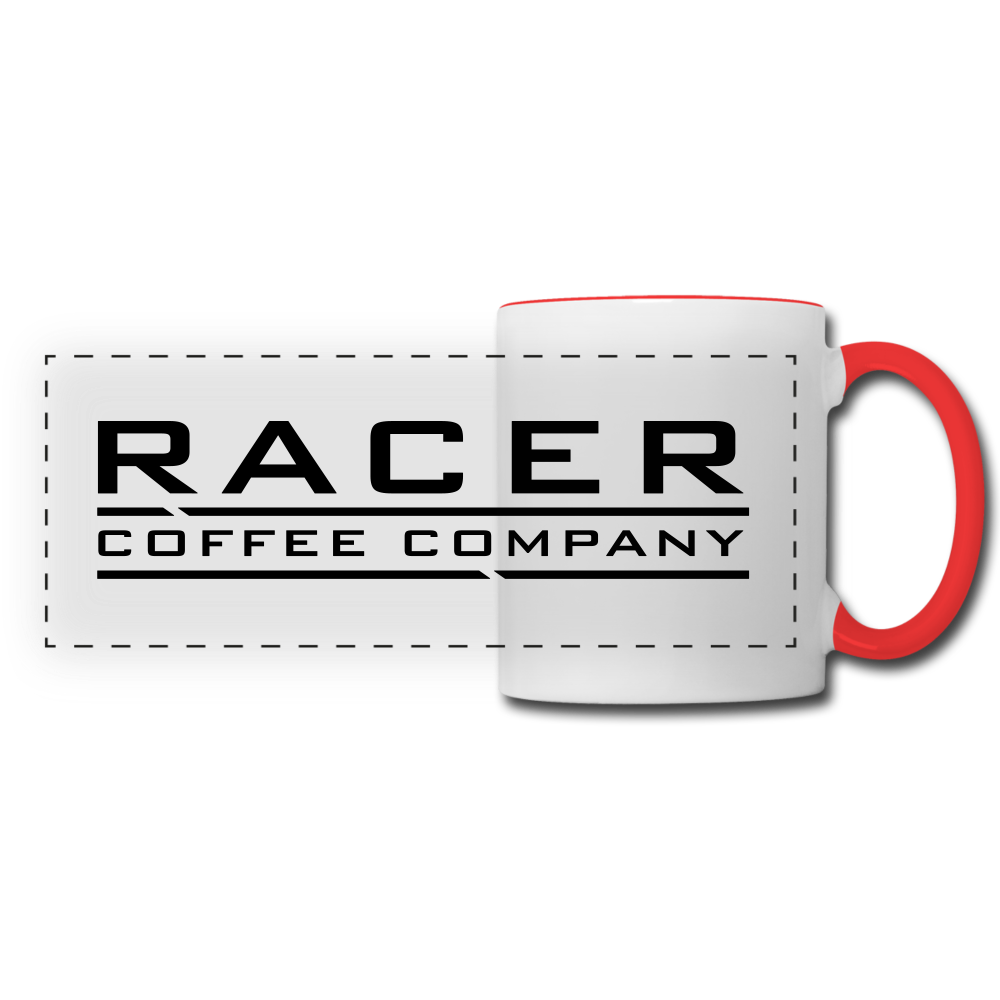 Panoramic Mug - white/red