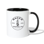 Race Day Mug - white/black