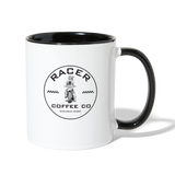 Race Day Mug - white/black