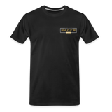 Premium Organic Tee - Racer Winged Badge - black