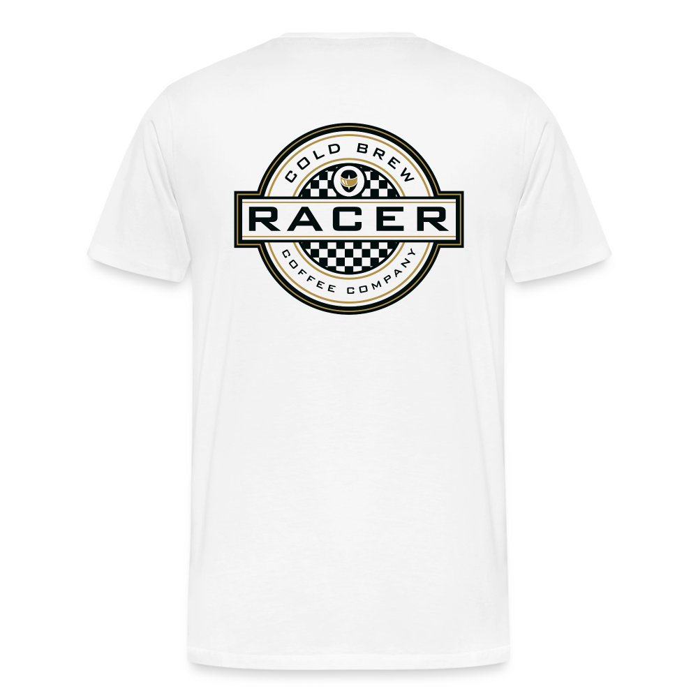 Premium - Vintage Racer Cold Brew - white