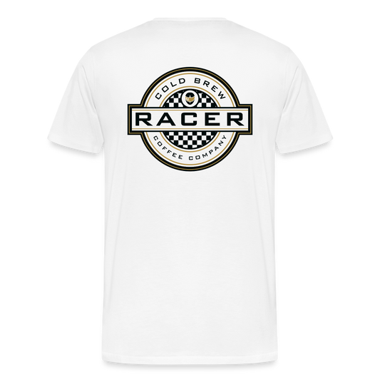 Premium - Vintage Racer Cold Brew - white