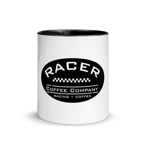 Racer Badge - Two Tone Mug